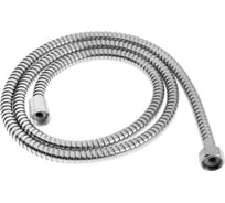 Душевой шланг ZEIN Z46PS 1/2, 150 см, гайки металл, с пластиковой втулкой, нержавеющая сталь 5482385