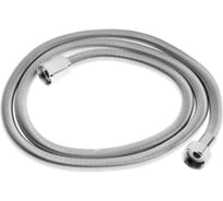 Душевой шланг ZEIN Z21PS растягивающийся 150-200 см, гайки латунь, нержавеющая сталь 5482390