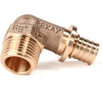 Угольник-переходник РЕХАУ Н, 20, 3/4, бронза (RX+) 14563493001