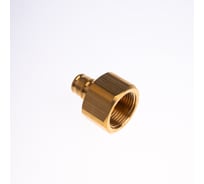 Муфта для PE-X труб РОС радиальная латунь, Дн 16x3/4 ВР (127-3718) R0341439