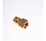 Муфта для PE-X труб РОС радиальная латунь Дн 25x1/2 ВР (127-8472) R0341545 1