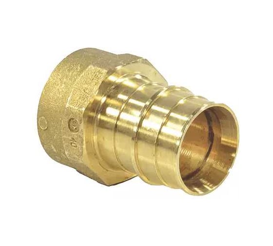 Муфта для PE-X труб РОС радиальная латунь Дн 25x3/4 ВР (127-3722) R0341477