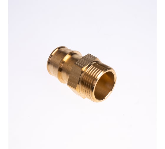 Муфта для PE-X труб РОС радиальная латунь Дн 25x3/4 НР (127-3715) R0341408