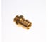 Муфта для PE-X труб РОС радиальная латунь Дн 25x1/2 НР (127-3714) R0341392 2