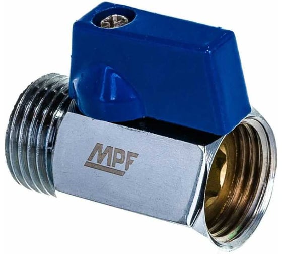 Кран-мини MPF 1/2x3/4 в/н, хром, латунь ИС.081221
