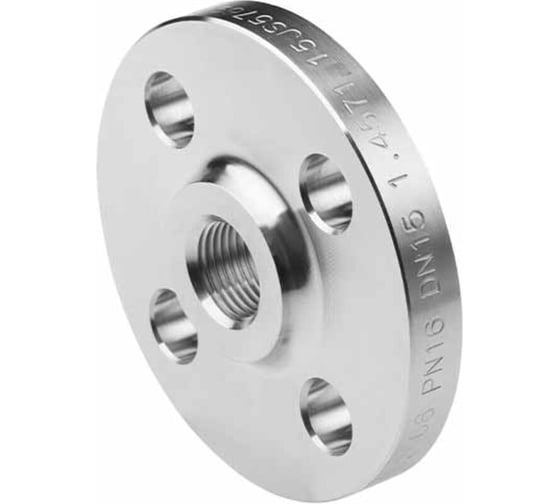 Фланец vfz.su DIN 2566 резьбовой Ду 25 (1) Ру-10/16 Ст.20 ВФЗ 223210020