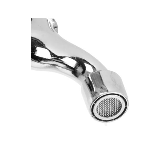 Водоразборный кран FRESSO короткий излив, вентильный, с аэратором, 1/2", цинк 554-039