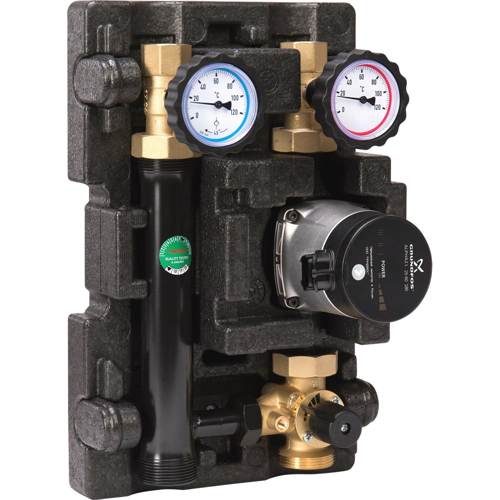 Насосно-смесительный модуль Huch EnTec Eco2 MK DN25 с насосом Grundfos ...