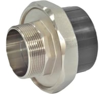 Муфта разборная переходная НР НПВХ/латунь 32x1 PN16 AQVBND32M AQUAVIVA 54746