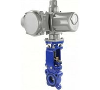 Шиберная ножевая задвижка DN.ru Ду250 Ру16 с электроприводом ГЗ Б.200/12 220В D040-04724