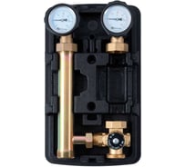 Насосная группа быстрого монтажа AQUALINK с универсальным трёхходовым термостатическим клапаном 1 1/2 в теплоизоляции 2862