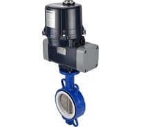 Затвор дисковый DN.ru WCB-316L-PTFE Ду40 Ру16 электропривод ЭПВП-005 220В D050-81406