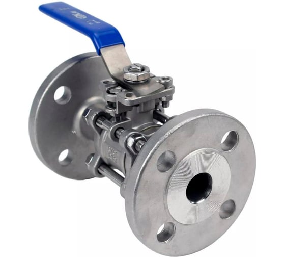 Кран шаровой DN.ru КШФПТ-ISO.316.180 Ду100 Ру16 3-составной WDVF D160-68490