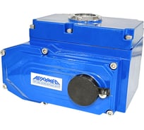 Электропривод четвертьоборотный Архимед в металлическом корпусе для управления арматурой для низких температур AR01E015.LT.380/50