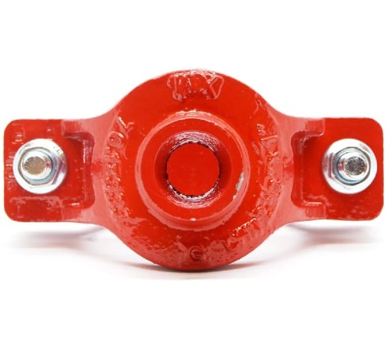 Хомут муфтовый GROOVEX седелка (46mm) 4x1 1/4 - (114x42мм.) Ду 100x32мм. арт. FM/UL XM11442