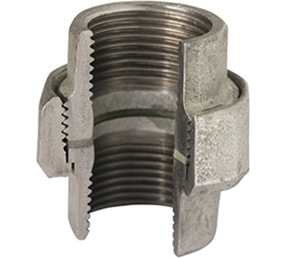 Оцинкованная американка BergMontana Atusa 1/2 г/г, плоская, без прокладки 330 33005003 1