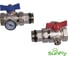 Комплект прямых коллекторных шаровых кранов SUNFLY с термометром 1 (83270-1) SF0343396 3