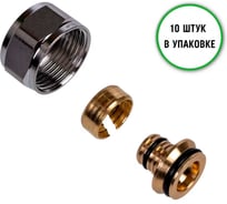 Компрессионный фитинг для труб SUNFLY O16x2.0x3/4 Евроконус (XF30606A-34-1216), 10 шт SF0343440