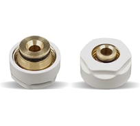 Комплект резьбовых соединений для многослойной трубы Primoclima Armature 16x3/4, белый PCS16PSW