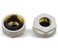 Комплект резьбовых соединений для медной трубы Primoclima Armature Д15x3/4”, белый PCS15BSW