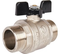 Кран шаровой полнопроходной STOUT SVB-0006-000032 НР/НР, ручка бабочка 1 1/4 RG008Q0M4B6GGC