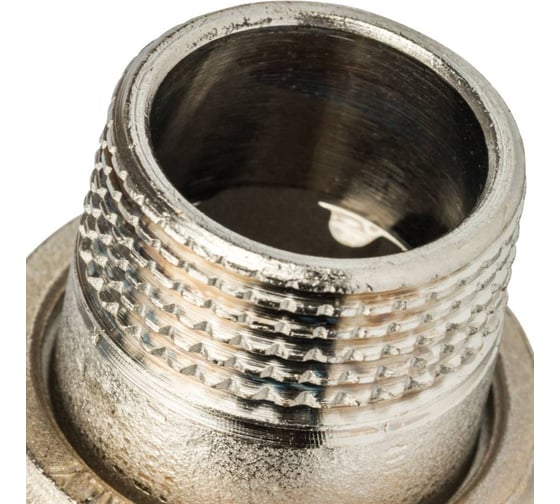 Кран шаровой полнопроходной STOUT SVB-0008-000025 угловой с американкой RG008Q0M49QPCN