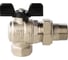 Кран шаровой полнопроходной STOUT SVB-0008-000020 угловой с американкой RG008Q0LA71ICC 3