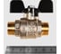 Кран шаровой полнопроходной STOUT SVB-0006-000015 НР/НР, ручка бабочка 1/2 RG008Q0M4ALB7B 2