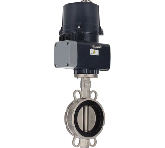 Затвор дисковый DN.ru 316-316-EPDM-2W-Fb Ду100 Ру16, электропривод ЭПВП-007 220В D050-81359 1