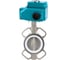 Затвор DN.ru 316-316-PTFE-2W-Fb Ду100 Ру16, 1/4-оборотный электропривод QT2-020 220В D050-70447 1