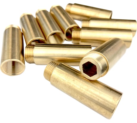 Гайка Профитт удлинительная, НР/ВР 1/2" х 60 мм - 10 шт. 9278281