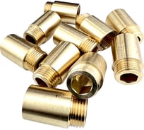 Гайка Профитт удлинительная, НР/ВР 1/2" х 30 мм - 10 шт. 9278243