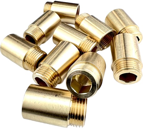 Гайка Профитт удлинительная, НР/ВР 1/2" х 30 мм - 10 шт. 9278243