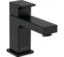 Кран для холодной воды Hansgrohe Vernis Shape 70 без сливного набора, матовый черный 71592670