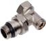 Комплект кранов Millennium 1/2" угловой для радиатора под термоголовку KRUB1212 4