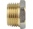 Заглушка никелированная Millennium с бортом 1 1/4" с наружной резьбой XZM3232 3