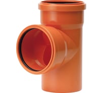 Тройник ООО "ТД "ДИМПЛАСТ" 110/110-87,5 НАРУЖ. (кол-во 2 шт) 4627185334728