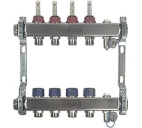 Коллектор из нержавеющей стали в сборе AXIS с расходомерами, 4 выхода AXIS212А04 SMART