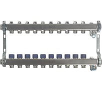 Коллектор из нержавеющей стали в сборе AXIS без расходомеров, 10 выходов AXIS232A10