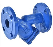 Фильтр сетчатый RUTEMPO Y-образный чугун Ду 50 Ру16 Тмакс=90С фл ФСч L=210мм 036-1258