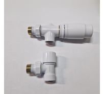 Комплект термостатический осевой VIVALDO 1/2 белый AATRV-WH