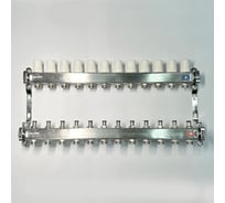 Коллекторная группа Uni-Fitt 1x12 вых 3/4 с балансировочными и термостатическими вентилями без конц, нерж. cталь 451B4312.RU