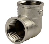 Угол ДМЗ 90 DN15 (1/2") ВР/ВР латунь никель, 2 шт ДМЗ.008.15Н2