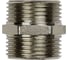 Ниппель ДМЗ DN15 (1/2") НР/НР латунь никель (упаковка 5 шт) ДМЗ.005.15Н5 2