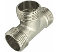 Тройник ДМЗ DN25 (1") НР/НР/НР латунь ДМЗ.015.25