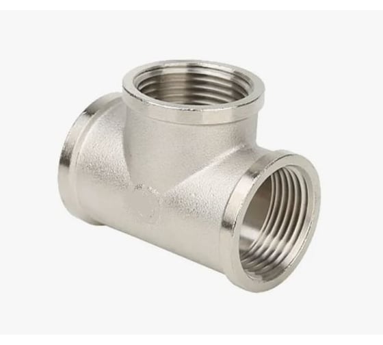 Тройник ДМЗ DN25 (1") ВР/ВР/ВР латунь ДМЗ.014.25 1