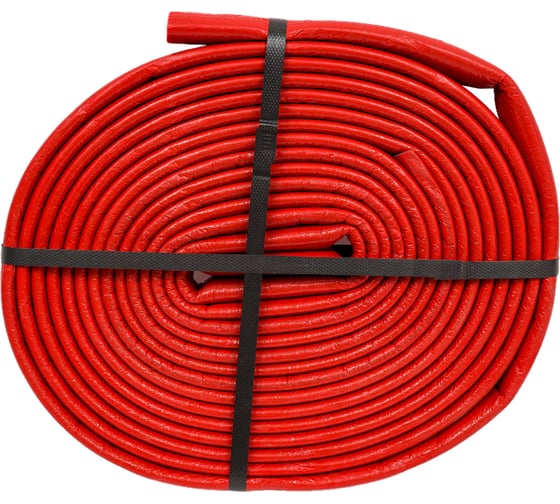 Теплоизоляция для труб K-FLEX PE COMPACT в красной оболочке 28/4 бухта 10м R040282103PECR