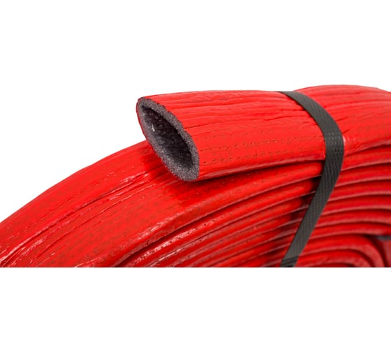 Теплоизоляция для труб K-FLEX PE COMPACT в красной оболочке 28/4 бухта 10м R040282103PECR