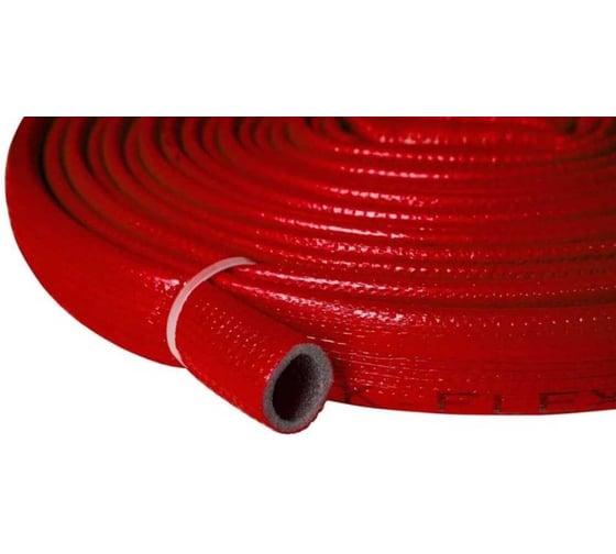 Теплоизоляция для труб K-FLEX PE COMPACT в красной оболочке 22/4 бухта 10м R040222103PECR