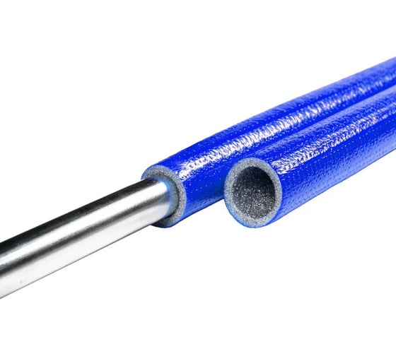 Теплоизоляция для труб K-FLEX PE COMPACT в синей оболочке 28/6 бухта 10м R060282103PECB